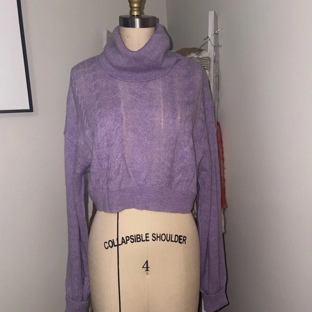 New Free People Riviera Cashmere Sweater - Picture 4 of 7